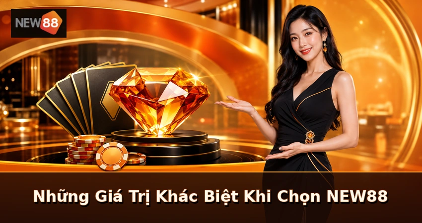 Những giá trị khác biệt khi chọn NEW88
